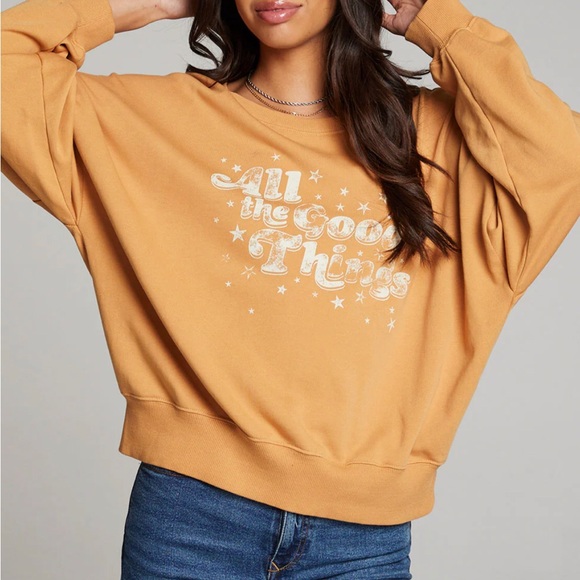 Chaser All Good Things Sweatshirt Size Small - Picture 3 of 5